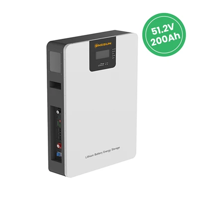 Onesun batareya Lfp devorga o'rnatish 10,12 Kwh 51,2 V